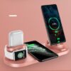 Six-in-one wireless charger for mobile phones