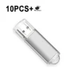 10PCS/Wholesale Free custom logo USB Flash Drive Pen Drive typec to usb 1GB 2GB 4GB 8GB 16GB 32G  64GB 128GB Memory Flash Disk