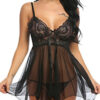 Sexy Lingerie Sexy Lingerie Front Slit Nightdress