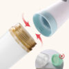 Baby Rice Cereal Spoon Soft Silicone Squeeze Rice Noodle Bottle Feeding Baby Confused Spoon Food Supplement Artifact Tool