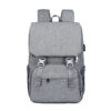 New style double shoulder mommy bag multifunctional USB large capacity diaper bag mommy bag multifunctional large capacity