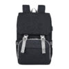 New style double shoulder mommy bag multifunctional USB large capacity diaper bag mommy bag multifunctional large capacity