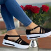 Leisure Women's Shoes Wedge Round Toe Shoes