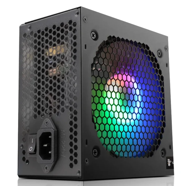 2025 Aigo AK PC PSU Power Supply Unit 500W 600W 700W 800W 1000W Gaming 120mm RGB Fan 220V ATX Desktop computer Power Supply for