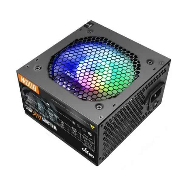 2025 Aigo AK PC PSU Power Supply Unit 500W 600W 700W 800W 1000W Gaming 120mm RGB Fan 220V ATX Desktop computer Power Supply for