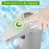 280ml Automatic Soap Dispenser Adjustable Touchless Hand Soap Dispenser Motion Sensor Smart Stainless Steel Hand Sanitizer