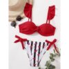 Ruffle Bikini Sexy Swimsuit Women New Push Up Bikini Set Brazilian Bathing Suit Cute Swimwear Women Swimsuits Beachwear
