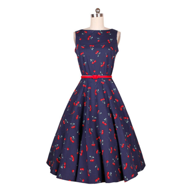 Retro little cherry dress