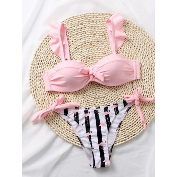 Ruffle Bikini Sexy Swimsuit Women New Push Up Bikini Set Brazilian Bathing Suit Cute Swimwear Women Swimsuits Beachwear