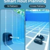Cordless Robotic Pool Vacuum, 140mins Runtime, Robotic Pool Cleaner with Upgraded Triple-Motor, Wall Climbing, Intelligent