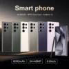 FUFFI-S24 Pro,Smartphone  Android,6.8 inch,8GB RAM,256GB ROM,Dual SIM,Mobile phone,Google Play Store,24+48MP,6000mAh,celulares