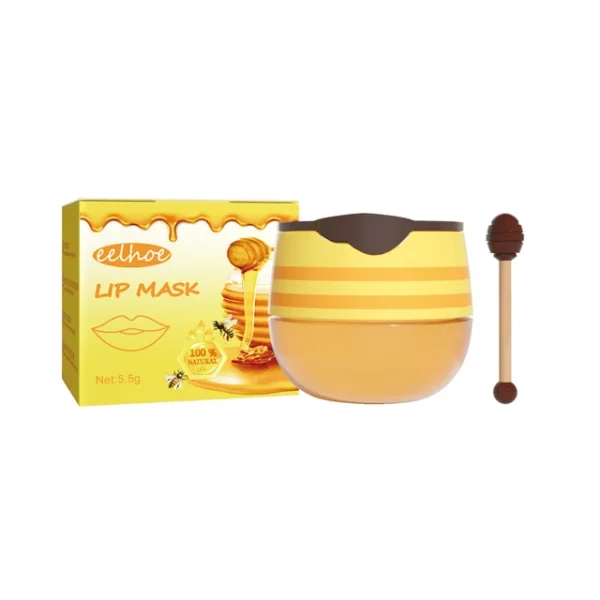 Honey Moisturizing Lip Balm Lip Mask Deep Maintenance Saving Cracking Prevent Dry Lip Care Long-Lasting Female Makeup Product