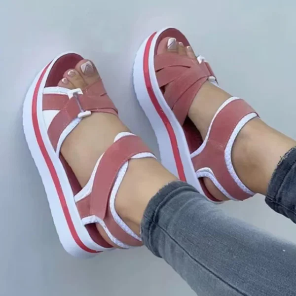 Sandals Women Shoes Summer Soft Shoes Woman Elegant Ladies Shoes Wedge Women's Sandals Party Footwear Women Sandal Female