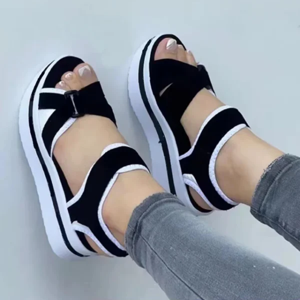 Sandals Women Shoes Summer Soft Shoes Woman Elegant Ladies Shoes Wedge Women's Sandals Party Footwear Women Sandal Female