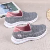 Shoes for Women 2023 New One Step Lazy Shoes, Casual Versatile Mom's Web Shoes, Soft Sole Women's Sports Shoes, Breathable