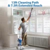 Upright Vacuum Cleaner Powerful Suction Bagless Vacuum Cleaner Portable Floor Cleaner 20 ft Power Cord 13 Inch Cleaning Path