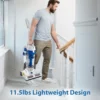 Upright Vacuum Cleaner Powerful Suction Bagless Vacuum Cleaner Portable Floor Cleaner 20 ft Power Cord 13 Inch Cleaning Path