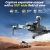 WeFone WF31 GPS 4K FPV Foldable Drone for Beginners, 5G Wi-Fi, Features: 50 Min Flight,C0.