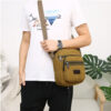 Crossbody Bag Canvas Bags Casual Shoulder Satchel Handbag Pouch Messenger Unisex