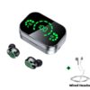 YD03 Wireless Bluetooth-compatible Headset TWS Large Screen Smart Digital Display In Ear Breathing Light