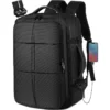 40L Large Backpack Flight Approved Waterproof Business Weekend Suitcase Luggage Large Backpack Fits 17.3 Inch Laptop Men