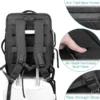 40L Large Backpack Flight Approved Waterproof Business Weekend Suitcase Luggage Large Backpack Fits 17.3 Inch Laptop Men