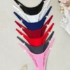 7PCS/Set Women's Panties Sexy Lingerie Lady Thongs G-Strings Comfortable Women Underwear Low Rise Female Underpants T-Backs