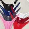 7PCS/Set Women's Panties Sexy Lingerie Lady Thongs G-Strings Comfortable Women Underwear Low Rise Female Underpants T-Backs