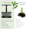 BHTNYOO-WiFi&APP Indoor Herbs Garden,Hydroponics Growing System Kit,8 Pods Soilless Planting Gardening Box with LED Growth Light