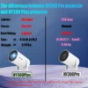 DITONG hy300 pro Projector 4K Android11 Dual Wifi6 260ANSI BT5.0 1080P 1280*720P HD Home Cinema Outdoor portable Projetor