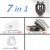 Full Face Respirator Mask - 6800 dust mask with 40mm activated carbon filter for formaldehyde, paints, chemicals. Gas mask