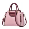 New Women's Bag Large Capacity Handbag Korean Version Contrasting Color Atmospheric Single Shoulder Diagonal Bag Ladies Handbag
