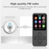 Portable 32GB MP4 MP3 Player Bluetooth Mini HiFi Music Player with E-Book FM Radio Recorder Video Play Built-in Speaker 1.8 Inch