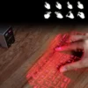 Portable Laser Projection Keyboard Infrared Bluetooth Virtual Keyboards 250*100 MM Zoom Gestures Connect to Smartphones/Computer