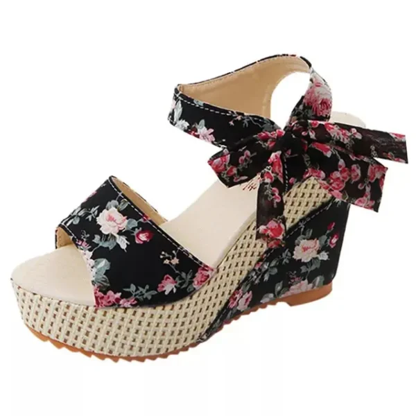 Shoes for Women Leisure Women Wedge Heel Shoes 2024 Summer Sandals Party Platform Open Toe Sandalias De Mujer 35-40
