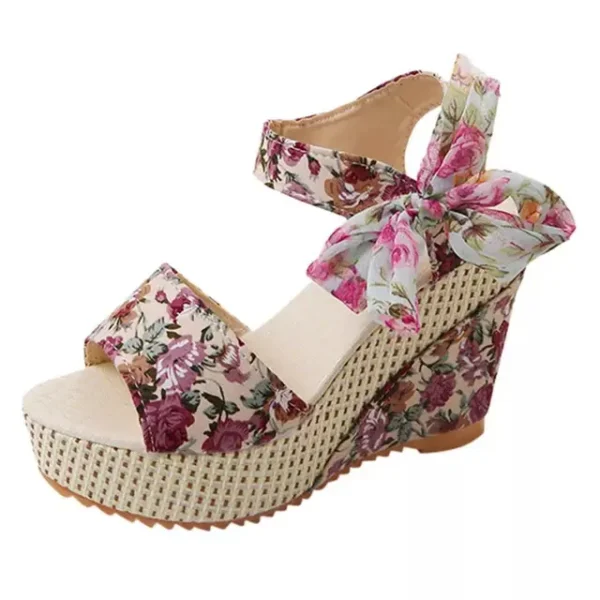 Shoes for Women Leisure Women Wedge Heel Shoes 2024 Summer Sandals Party Platform Open Toe Sandalias De Mujer 35-40