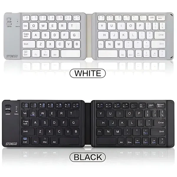 Stonego foldable wireless Bluetooth keyboard for Android Windows smartphones tablets and laptops