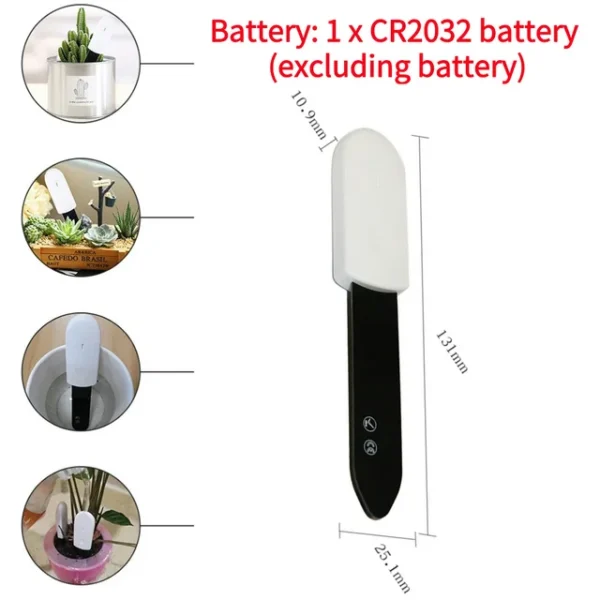 1-10Pcs Mini Portable Hygrometer Tester Soil Moisture Humidimetre Meter Indoor Potted Plants Plantation Soil Analyzer Tools