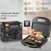 Home Double-sided Heating Multifunction Sandwich Machine
