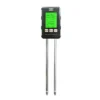 6 in 1 Soil Tester Soil Fertility pH Temperature Humidity Sunlight Air Moisture Tester Soli Analyzer Versatile Gardening Tool