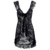 Sexy Lace Lingerie Dress Women Homewear Night Gowns + G-string Sexy Panties Nightwear Sleepwear Sets
