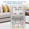EL51203 2 Handset DECT 6.0 Cordless Home Phone Full-Duplex Handset Speakerphone, Backlit Display, Lighted Keypad, Caller ID/Call