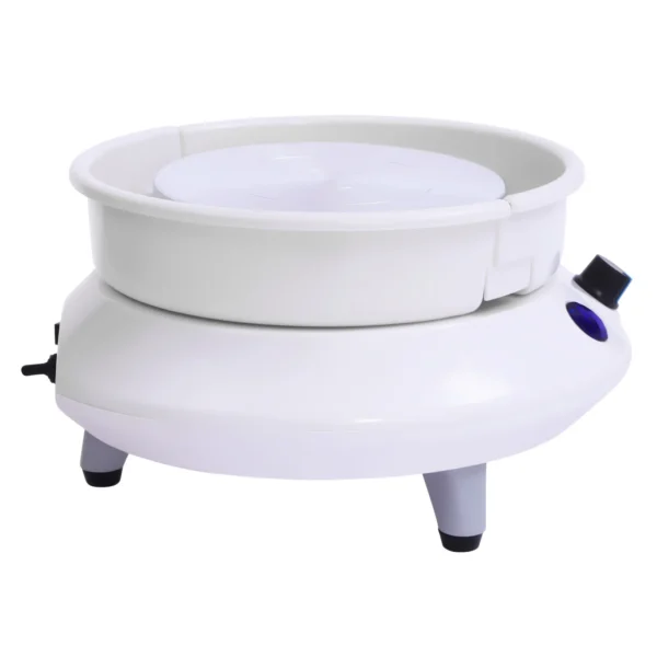 Electric Pottery Wheel Machine, Mini Pottery Forming Machine, Pottery Machine with Clay Sculpting Tools 2000 rpm