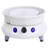 Electric Pottery Wheel Machine, Mini Pottery Forming Machine, Pottery Machine with Clay Sculpting Tools 2000 rpm