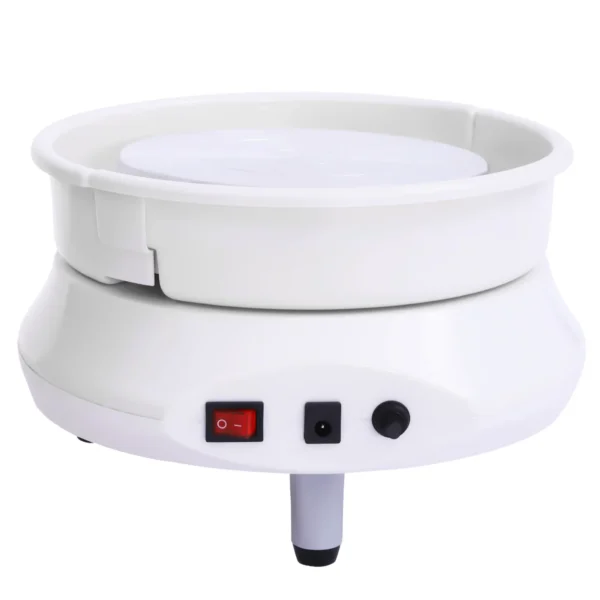 Electric Pottery Wheel Machine, Mini Pottery Forming Machine, Pottery Machine with Clay Sculpting Tools 2000 rpm