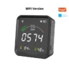 GIRIER Tuya Smart WiFi CO2 Detector Digital Carbon Dioxide Monitor Indoor Air Quality Monitoring Temperature Humidity Sensor