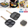 Kitchen Egg Frying Pan Nonstick Pancake Pans 3/4-Cups Cookware Pancake Pan Egg Pan Suitable for Gas Stove Induction Cooker 1 Pcs