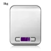Kitchen Scale Stainless Steel Weighing Food Diet Balance Measuring LCD Precision Electronic Scales Baking Measuring Tools
