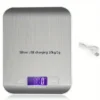 Kitchen Scale Stainless Steel Weighing Food Diet Balance Measuring LCD Precision Electronic Scales Baking Measuring Tools