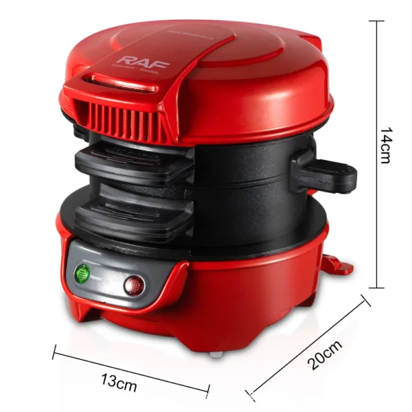 Mini Electric Burger Sandwich Maker Machine Non Stick 220V 110V Toaster Grill Baking Pancake Pan for Bread Kitchen Home 토스트기 빵